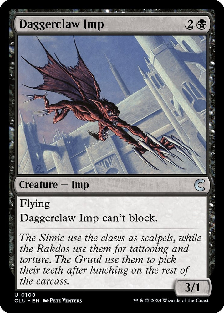 Image for Daggerclaw Imp (108) [Ravnica: Clue Edition]