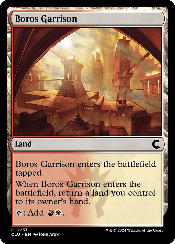 Image for Boros Garrison (231) [Ravnica: Clue Edition]
