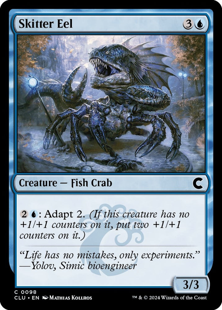 Image for Skitter Eel (98) [Ravnica: Clue Edition]