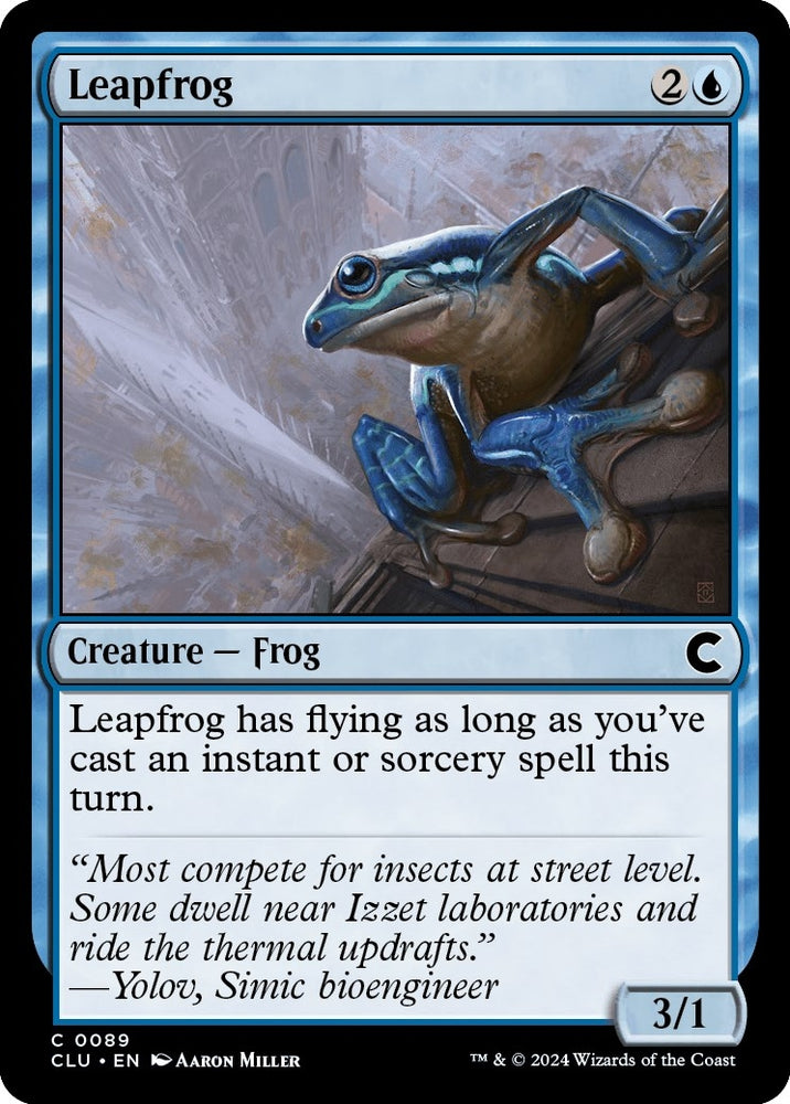 Image for Leapfrog (89) [Ravnica: Clue Edition]