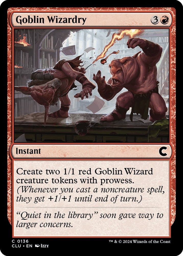 Image for Goblin Wizardry (136) [Ravnica: Clue Edition]