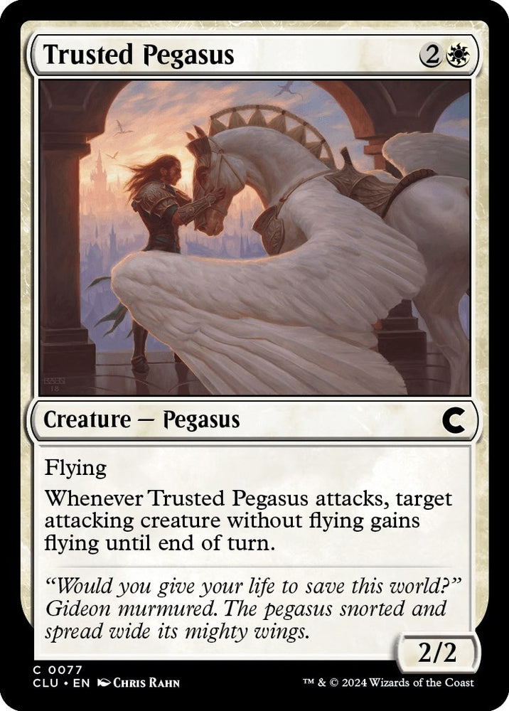 Image for Trusted Pegasus (77) [Ravnica: Clue Edition]