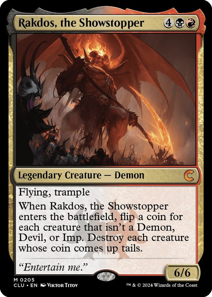 Image for Rakdos, the Showstopper (205) [Ravnica: Clue Edition]