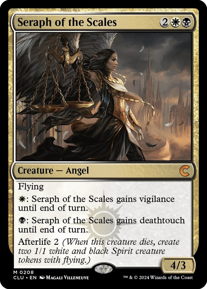 Image for Seraph of the Scales (208) [Ravnica: Clue Edition]