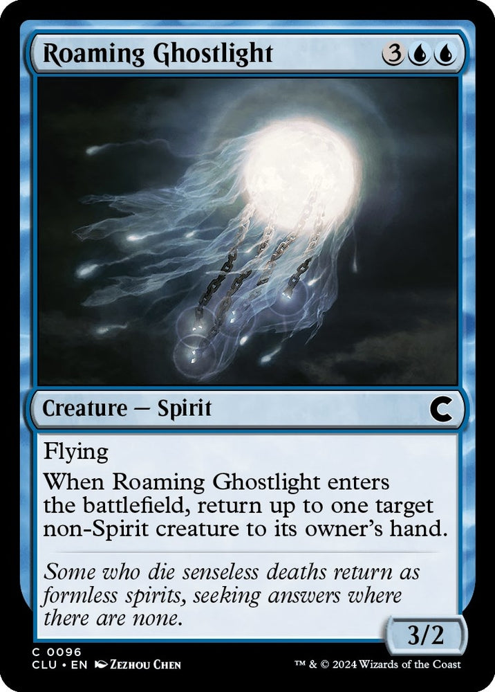 Image for Roaming Ghostlight (96) [Ravnica: Clue Edition]