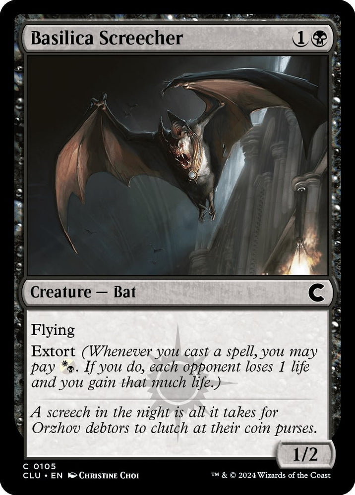 Image for Basilica Screecher (105) [Ravnica: Clue Edition]