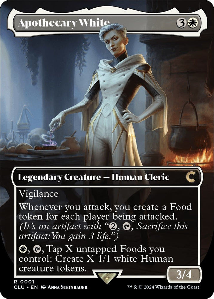 Image for Apothecary White (Borderless) (1) [Ravnica: Clue Edition]