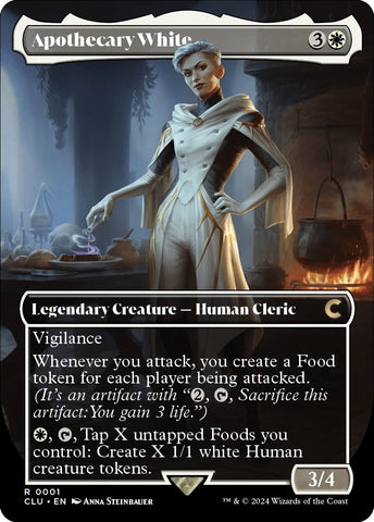 Image for Apothecary White (Borderless) (1) [Ravnica: Clue Edition]