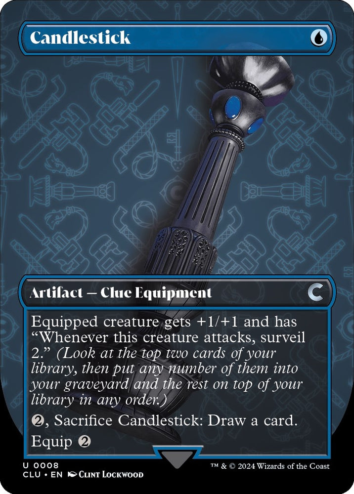 Image for Candlestick (Borderless) (8) [Ravnica: Clue Edition]