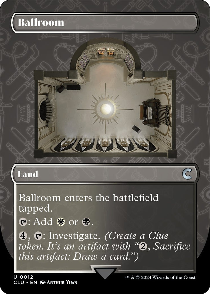 Image for Ballroom (Borderless) (12) [Ravnica: Clue Edition]