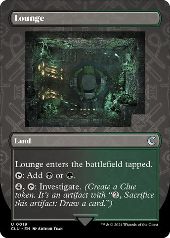Image for Lounge (Borderless) (19) [Ravnica: Clue Edition]