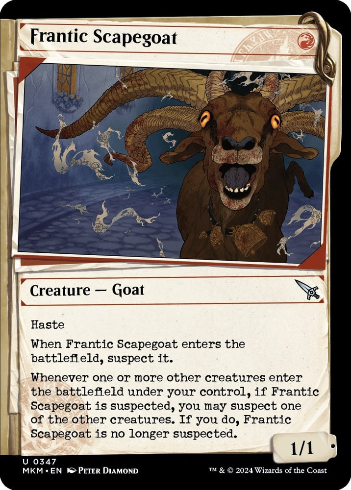 Image for Frantic Scapegoat (Showcase) (347) [Murders at Karlov Manor]
