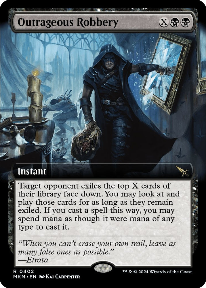 Image for Outrageous Robbery (Extended Art) (402) [Murders at Karlov Manor]