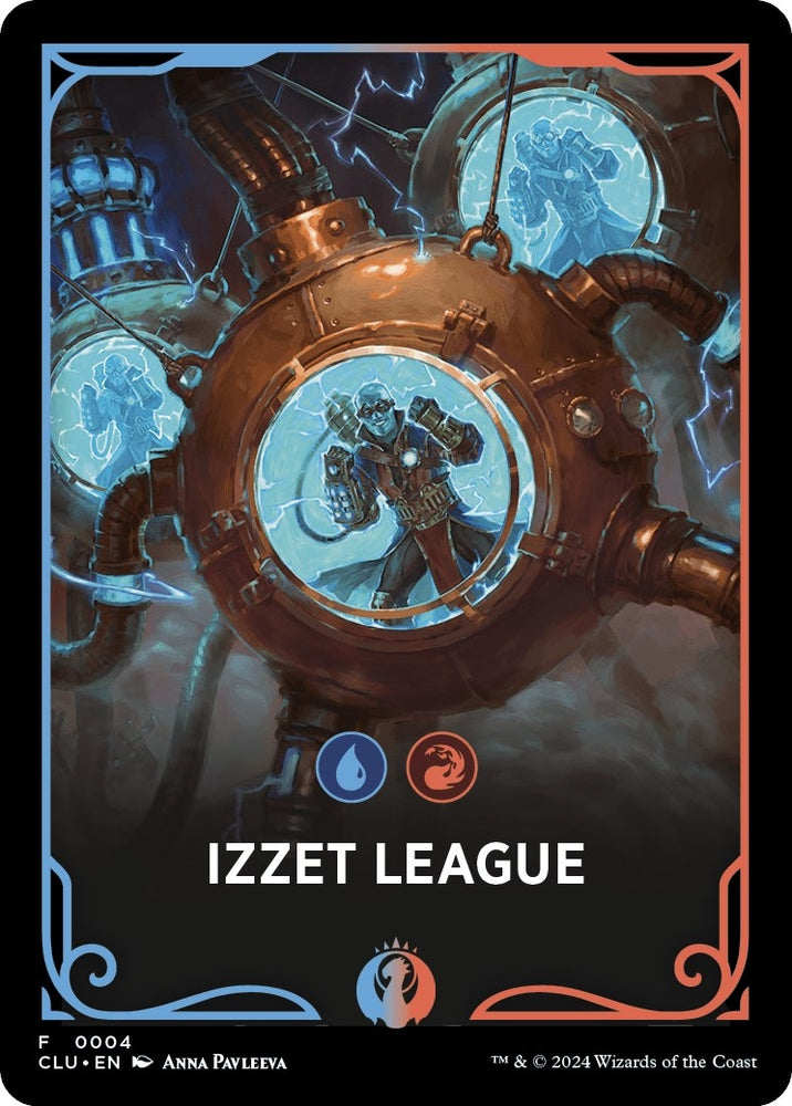 Image for Izzet League Theme Card (4) [Ravnica: Clue Edition]