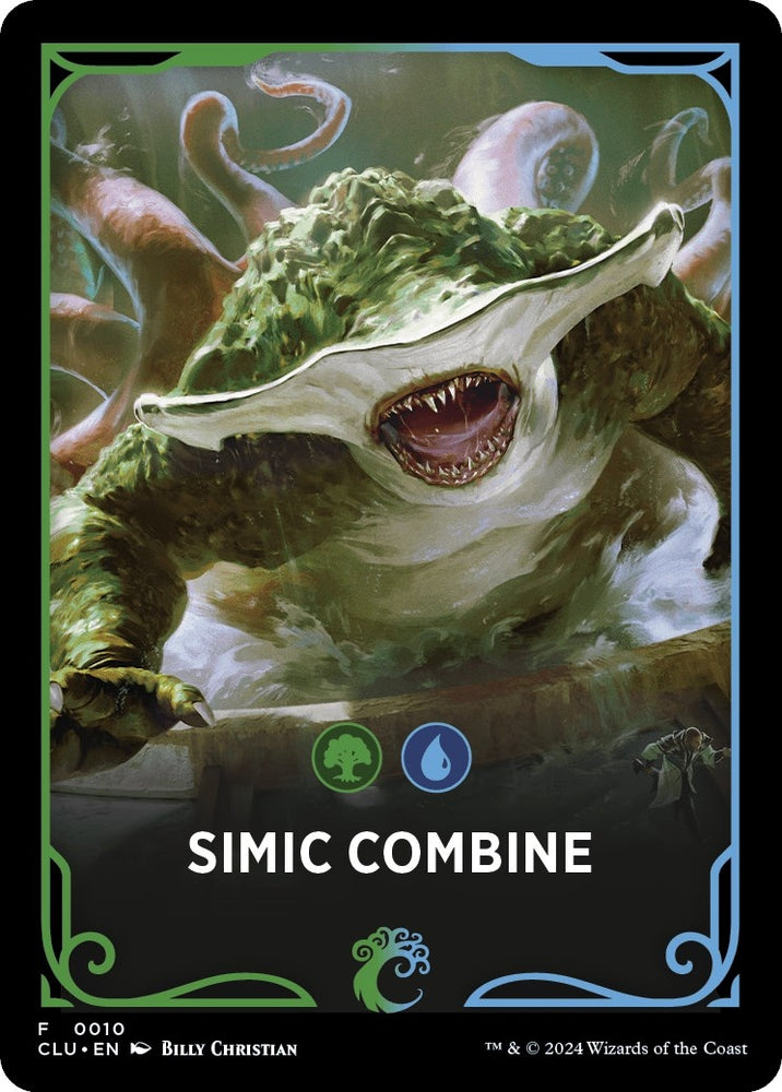 Image for Simic Combine Theme Card (10) [Ravnica: Clue Edition]