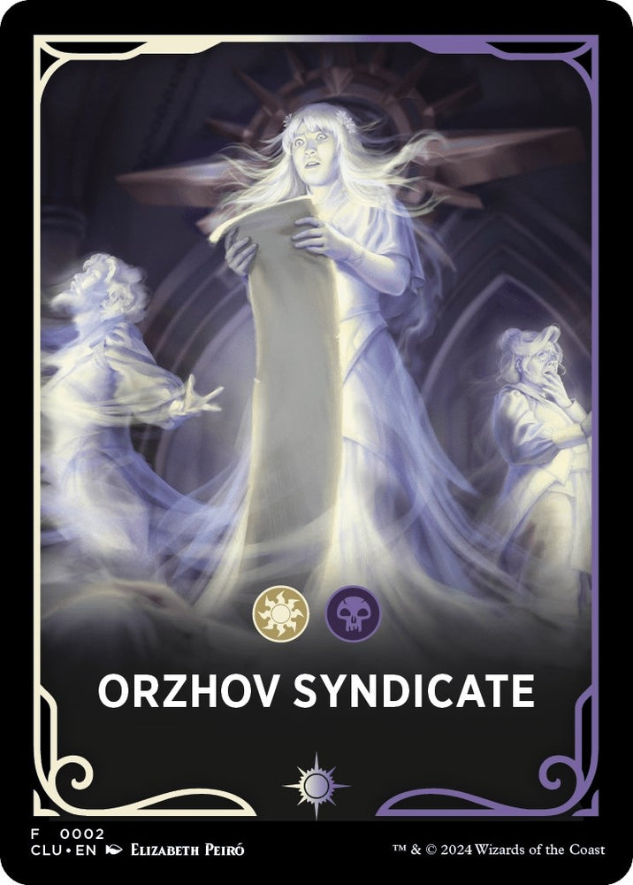 Image for Orzhov Syndicate Theme Card (2) [Ravnica: Clue Edition]