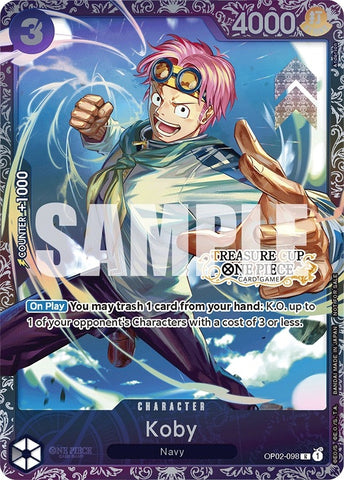 Koby (Treasure Cup) (OP02-098) (One Piece Promotion Cards)
