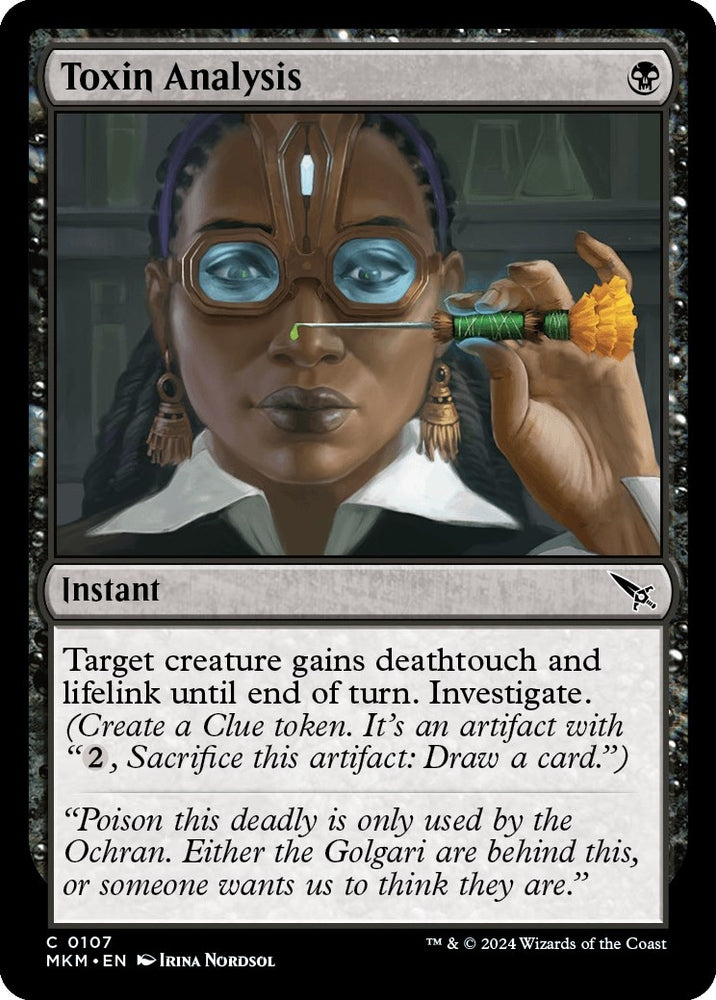 Image for Toxin Analysis (107) [Murders at Karlov Manor]