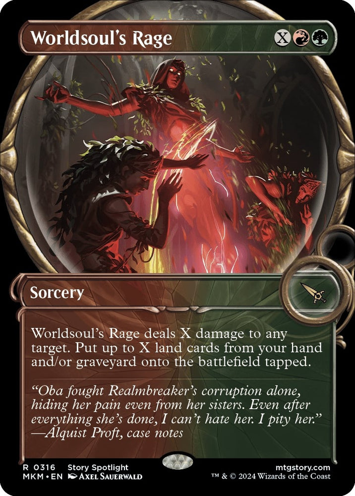 Image for Worldsoul's Rage (Showcase) (316) [Murders at Karlov Manor]