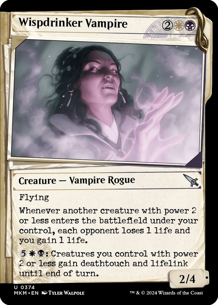 Image for Wispdrinker Vampire (Showcase) (374) [Murders at Karlov Manor]