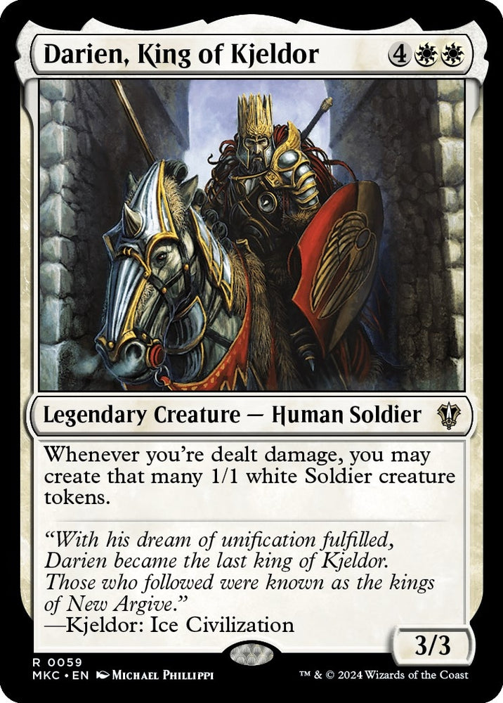 Image for Darien, King of Kjeldor (59) [Commander: Murders at Karlov Manor]