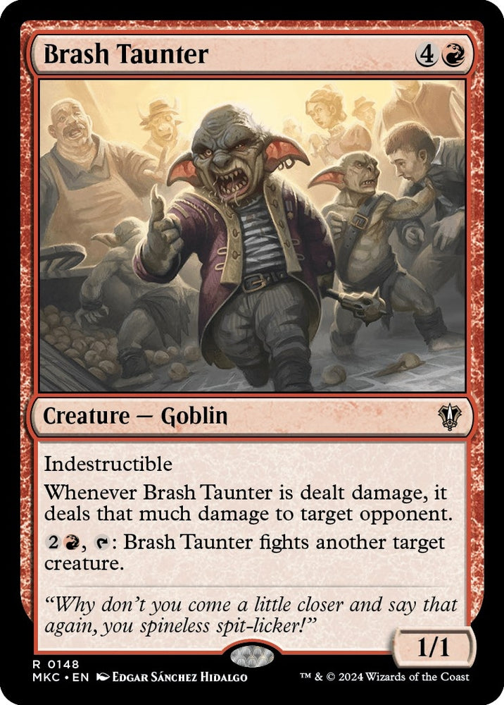 Image for Brash Taunter (148) [Commander: Murders at Karlov Manor]