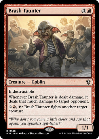 Image for Brash Taunter (148) [Commander: Murders at Karlov Manor]