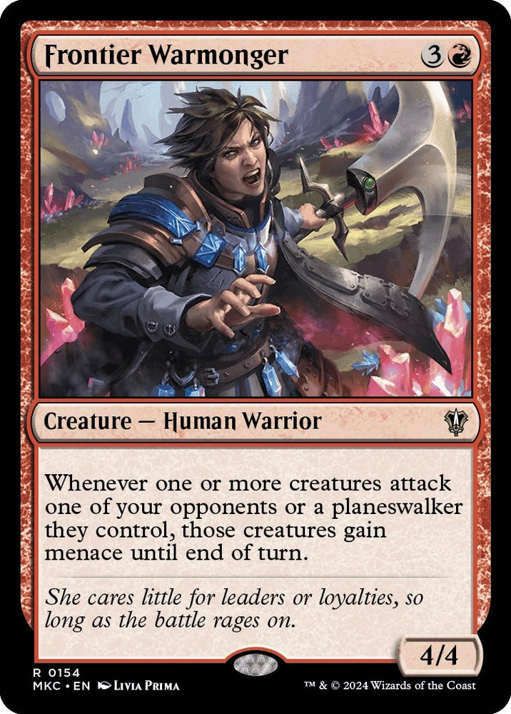 Image for Frontier Warmonger (154) [Commander: Murders at Karlov Manor]