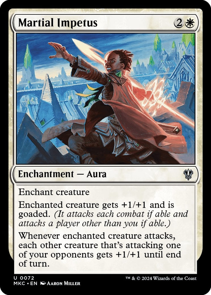 Image for Martial Impetus (72) [Commander: Murders at Karlov Manor]