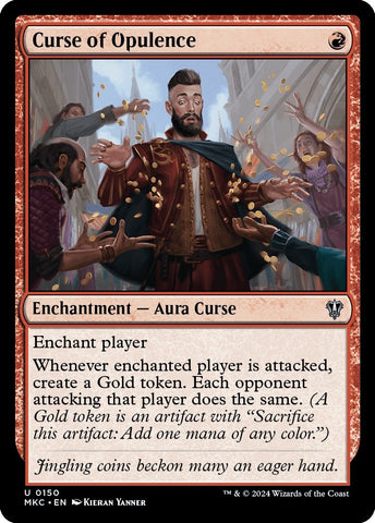 Image for Curse of Opulence (150) [Commander: Murders at Karlov Manor]
