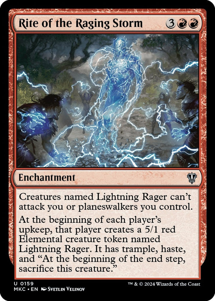 Image for Rite of the Raging Storm (159) [Commander: Murders at Karlov Manor]