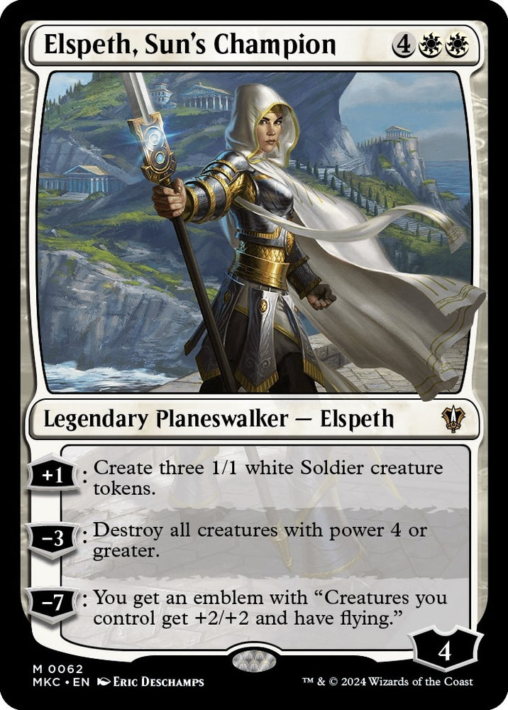 Image for Elspeth, Sun's Champion (62) [Commander: Murders at Karlov Manor]