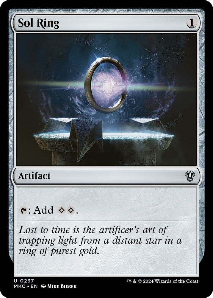 Image for Sol Ring (237) [Commander: Murders at Karlov Manor]