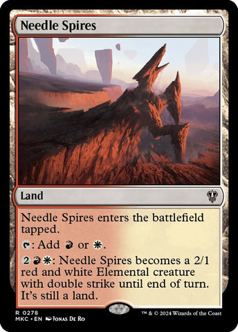 Image for Needle Spires (278) [Commander: Murders at Karlov Manor]