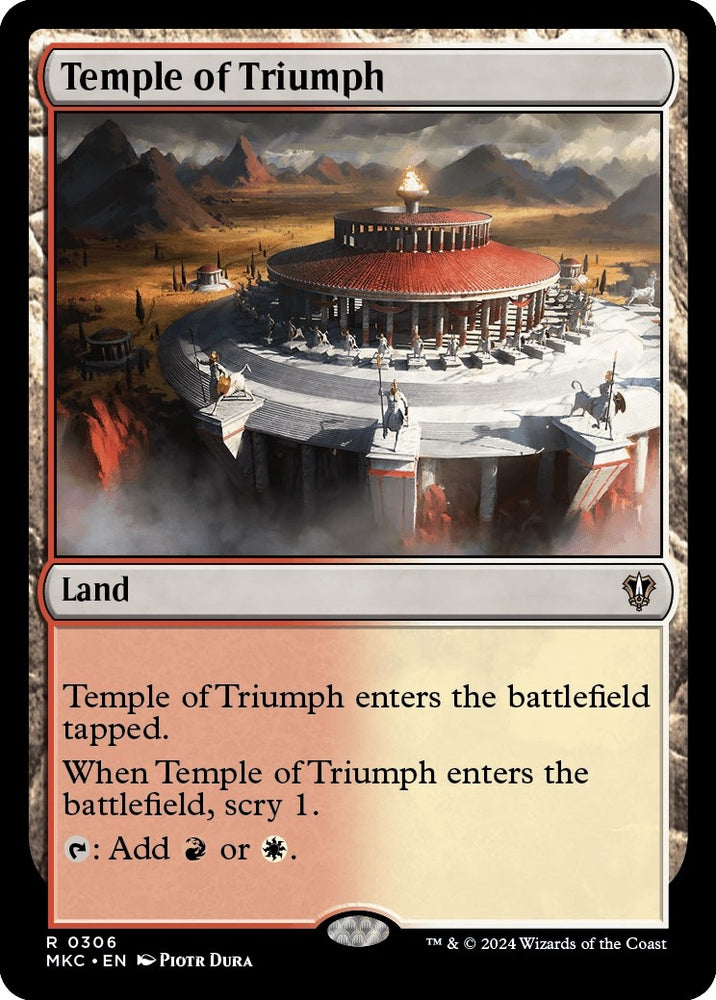 Image for Temple of Triumph (306) [Commander: Murders at Karlov Manor]