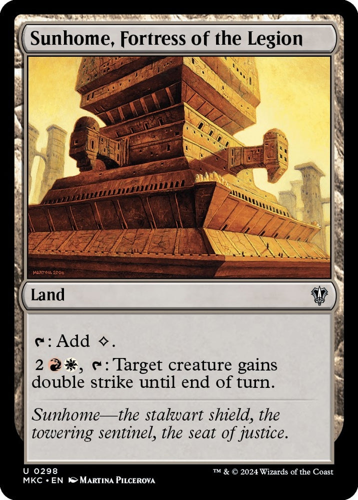 Image for Sunhome, Fortress of the Legion (298) [Commander: Murders at Karlov Manor]