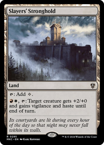 Image for Slayers' Stronghold (295) [Commander: Murders at Karlov Manor]