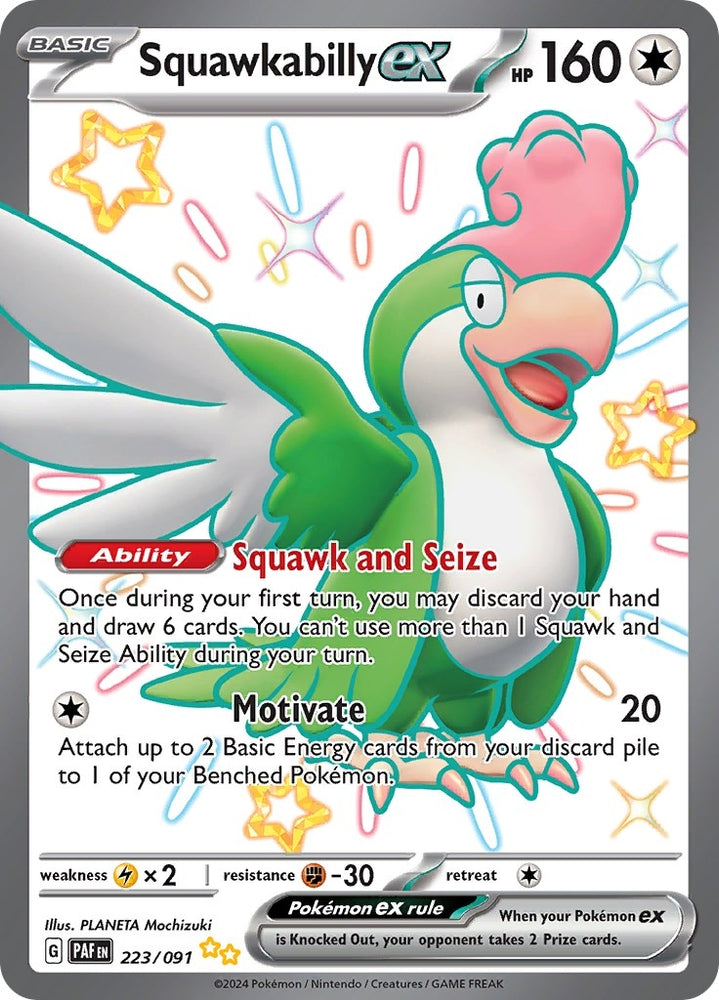 Image for Squawkabilly ex - 223/091 (223/091) (PAF)