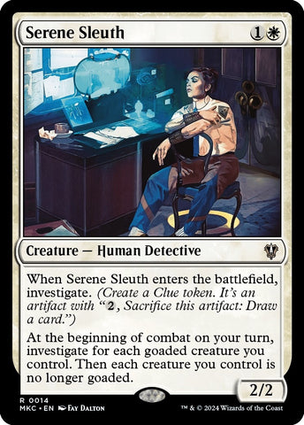 Image for Serene Sleuth (14) [Commander: Murders at Karlov Manor]