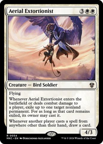 Image for Aerial Extortionist (54) [Commander: Murders at Karlov Manor]