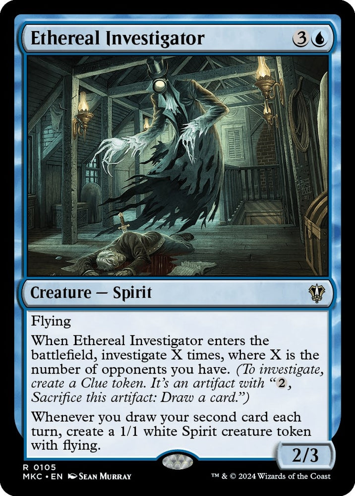 Image for Ethereal Investigator (105) [Commander: Murders at Karlov Manor]