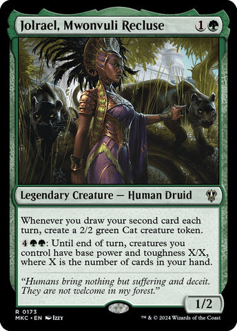 Image for Jolrael, Mwonvuli Recluse (173) [Commander: Murders at Karlov Manor]