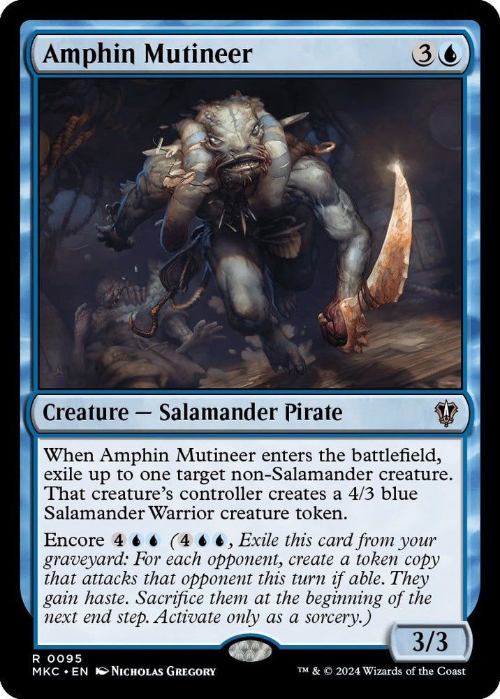 Image for Amphin Mutineer (95) [Commander: Murders at Karlov Manor]
