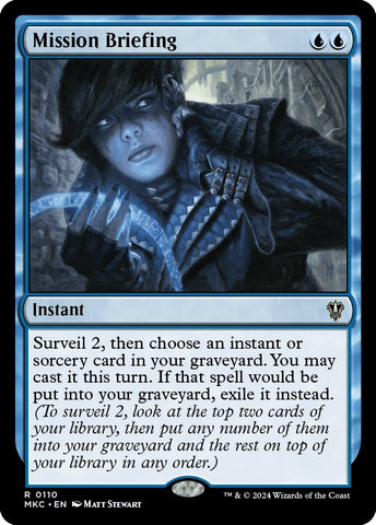 Image for Mission Briefing (110) [Commander: Murders at Karlov Manor]