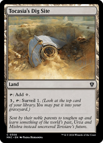Image for Tocasia's Dig Site (308) [Commander: Murders at Karlov Manor]