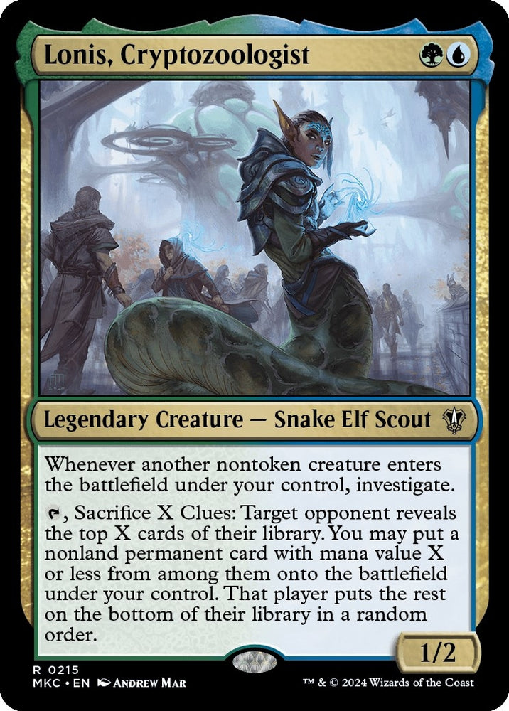 Image for Lonis, Cryptozoologist (215) [Commander: Murders at Karlov Manor]