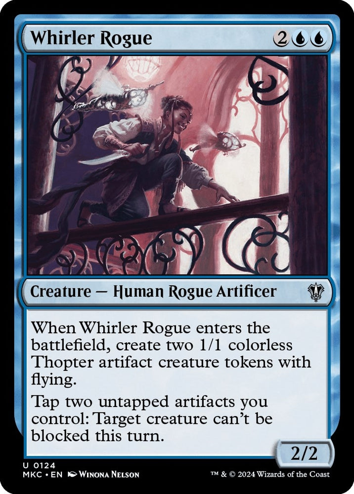 Image for Whirler Rogue (124) [Commander: Murders at Karlov Manor]
