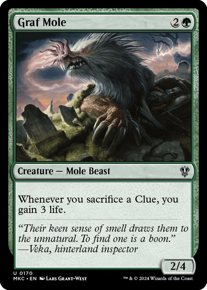 Image for Graf Mole (170) [Commander: Murders at Karlov Manor]