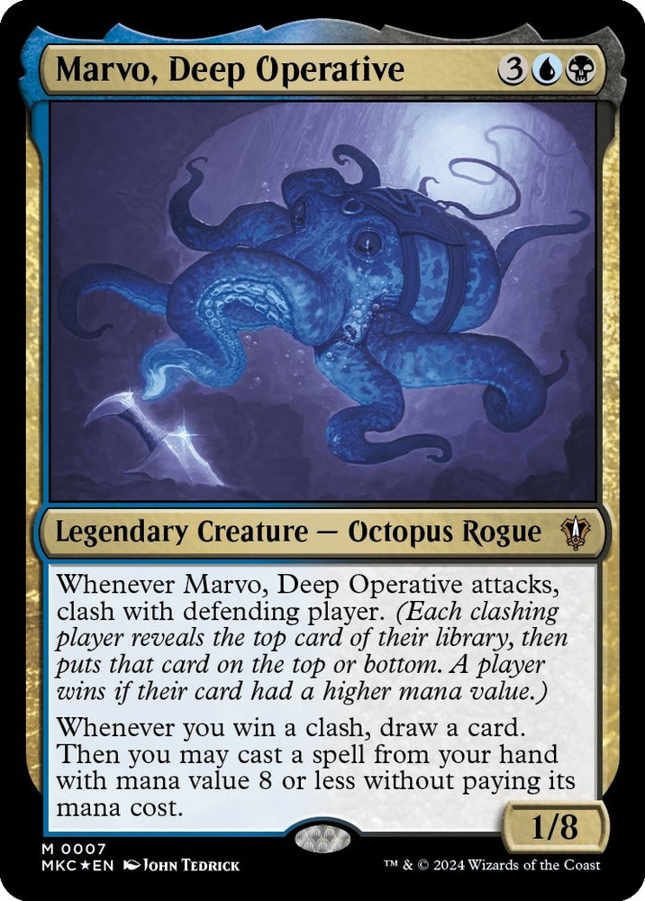 Image for Marvo, Deep Operative (7) [Commander: Murders at Karlov Manor]