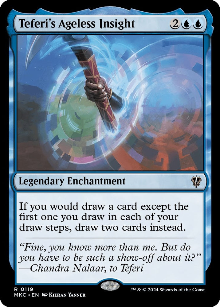 Image for Teferi's Ageless Insight (119) [Commander: Murders at Karlov Manor]
